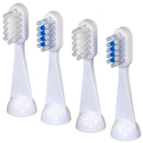 Cybersonic Traditional Replacement Brush Heads, 4 Pack, Compatible With All Cybersonic Electric Toothbrushes