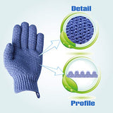 EvridWear Exfoliating Dual Texture Bath Gloves for Shower, Spa, Massage