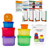 21 Day Meal Portion Containers and Food Plan - Portion Control Containers