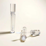 10 Pack Empty Lip Gloss Tube Transparent Wand Tubes Refillable Lipgloss Containers, 5.5ml