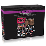 SHANY Carry All Makeup Train Case with Pro Makeup and Reusable Aluminum Case