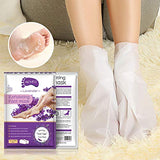 Foot Peel Mask 5 Pack, Soft Foot Exfoliating Peeling Scrub Mask