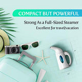 iSteam Steamer for Clothes [Home Steam Cleaner] Powerful Travel Steamer 7-in-1