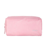 MINISO Minigo Waterproof Travelling Cosmetic Make-up Storage Bag 1 Layer, Portable Makeup Pouch Travel Organizer Bag - Pink