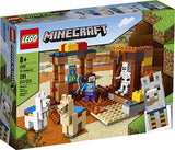 LEGO Minecraft The Trading Post 21167 Collectible Action-Figure Playset with Minecraft