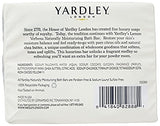 Yardley London Lemon Verbena with Shea Butter & Pure Citrus Oil Moisturizing Bar 4.25 ozr (Pack of 8)