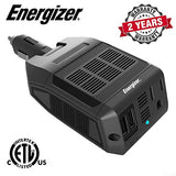 Energizer 100 Watts Power Inverter, Modified Sine Wave Car 12V to 110V Inverter