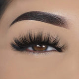 7 Pairs 25mm Lashes,8D Mink Hair False Eyelashes,Handmade Eyelashes Cruelty-free Dramatic Long Wispies Fluffy Lashes (C714)