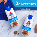 Atkins Milk Chocolate Delight Protein-Rich Shake. Rich and Creamy with High-Quality