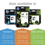 HP 64 | Ink Cartridge | Black | N9J90AN