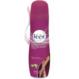 Veet Spray On Hair Removal Cream, 5.1 oz, for Legs & Body (Pack of 2)