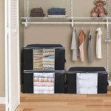 Lifewit Large Capacity Clothes Storage Bag Organizer with Reinforced Handle Thick Fabric