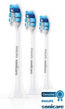 Genuine Philips Sonicare ProResults Gum Health replacement toothbrush heads, HX9033/66, 3-pk