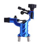 Professional Tattoo Machine, Fashion Rotary Liner Shader Electric Tattoo Machine Strong Motor Kit RCA Cord Artist Makeup Tool(Blue)