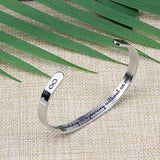 A True Friendship is A Journey Without an End Bracelet BFF Jewelry Gift