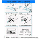 ENIYE LR44 AG13 357 303 SR44 Battery 1.5V Button Coin Cell Batteries (10 Count)