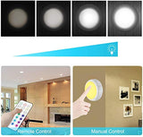 Cadrim Puck Lights, LED Color Changing Puck Lightings and Dimmable