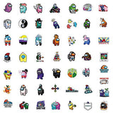 50PCS Among Us Stickers, Hot Game Waterproof Stickers for Luggage, Skateboard