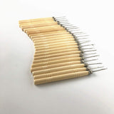 ZZRRYY 24 pcs Micro Pulling Needles Kit for Micro Ring Link Hair Extensions, Pretipped I tip Hair and Feather Hair Extensions: (Premium Pulling Needles 24 pcs)