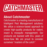 Catchmaster Baited Rat, Mouse and Snake Glue Traps Professional Strength-6 Glue Trays