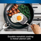 Ninja C30020Z Foodi NeverStick Premium Hard-Anodized 8-Inch Fry Pan, slate grey