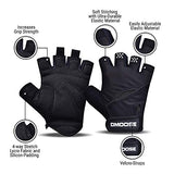 DMoose Weight Lifting Gloves for Deadlifts, Weightlifting, Powerlifting, Crossfit