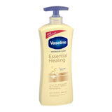 Vaseline CB079001 Intensive Care Essential Healing Body Lotion, w/Vitamin E, 20.3oz, Pump Bottle