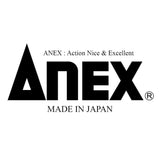 ANEX Precision Tweezers Set for Jewely Making, Craft, and Small Parts and Gauze, 3 Piece Set (Straight, Round, Bent), Made in Japan