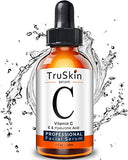 TruSkin Vitamin C Serum for Face with Hyaluronic Acid, Vitamin E, Witch Hazel, 1 fl oz