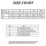 Lemedy Women Padded Sports Bra Fitness Workout Running Shirts Yoga Tank Top