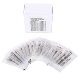 Ear Nose Piercing Needles,New Star Tattoo 100pcs Piercing Needles Mixed Sizes Including 12g,14g,16g,18g&20g for Body Piercing Needles Supplies Tool Piercing Kit Body Piercing Tool (100PCS)