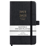 2021-2023 Monthly Pocket Planner - Three Year Pocket Monthly Calendar, 36 - Month