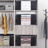 Lifewit Large Capacity Clothes Storage Bag Organizer with Reinforced Handle Thick Fabric