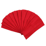 Headbands Hairband Cotton Soft and Stretchy Elastic Solid Color 12 Pcs Per Lot (Red)