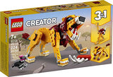 LEGO Creator 3in1 Wild Lion 31112 3in1 Toy Building Kit Featuring Animal Toys for Kids