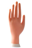 Mia Secret Nail Art System Practice Soft Mannequin Hand Tool for Nail Art Practice