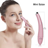 Sonic Vibration Eye Massager 40℃ Heated Wand By TOUCHBeauty, Relieves Dark Circles and Puffiness Eyes & Lips Care Device TB-1583（Cherry Pink）