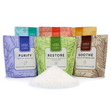 Life Is Calm Epsom Salt Spa 6-Pack | Dissolvable Therapy Formulas for Bath