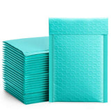 Metronic 50Pcs Poly Bubble Mailers, 4X8 Inch Padded Envelopes Bulk #000