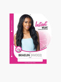 Sensationnel Synthetic Half Wig Instant Weave - BRAELIN (FLAMBOYAGEBLONDE)