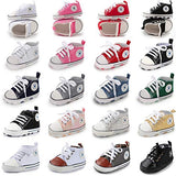 Tutoo Unisex Baby Boys Girls Star High Top Sneaker Soft Anti-Slip Sole Newborn Infant