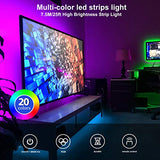 Daybetter 5050 RGB Infrared Remote Control Color Changing 24.6ft Led Strip Lights