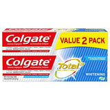 Colgate Total Toothpaste Whitening Gel, Whitening Mint 2-Pack 9.6 Ounce