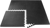 Epic Fitness EVA Foam Interlocking Exercise Gym Floor Mat Tiles, 1/2" Thick 24 Square