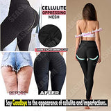SEASUM Women's High Waist Yoga Pants Tummy Control Slimming Booty Leggings