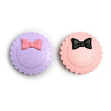 New Dolly Ribbon Three Tier False Eyelash Travel Storage Carry Case Box (Purple or Pink)