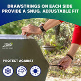 YardStash Heavy Duty Waterproof Deck Box Cover Protects from Outdoor Rain Wind