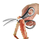 Kitchen Shears by Gidli - Lifetime Replacement Warranty- Includes Seafood Scissors