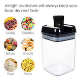 Airtight Food Storage Containers, Vtopmart 7 Pieces BPA Free Plastic Cereal Containers