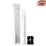 6pcs Brow Shaping Clear Wax Pencil with Sharpener box package